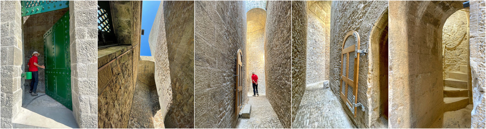 Behind the front door of the Wellington Monument