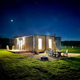 Yonder View at night.  Yonder View at night.