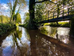 Wander down to Watery Lane, the second longest ford in Somerset, where Bathealton Stream meets the River Tone 