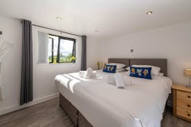Shires - Bedroom 5 is also on the ground floor and can have a super king or twin beds