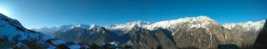 Panoramic from the top of Pic Blanc
