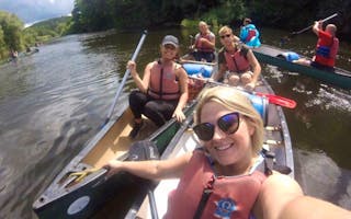 'Canoeing down the River Wye' - Holiday Ideas
