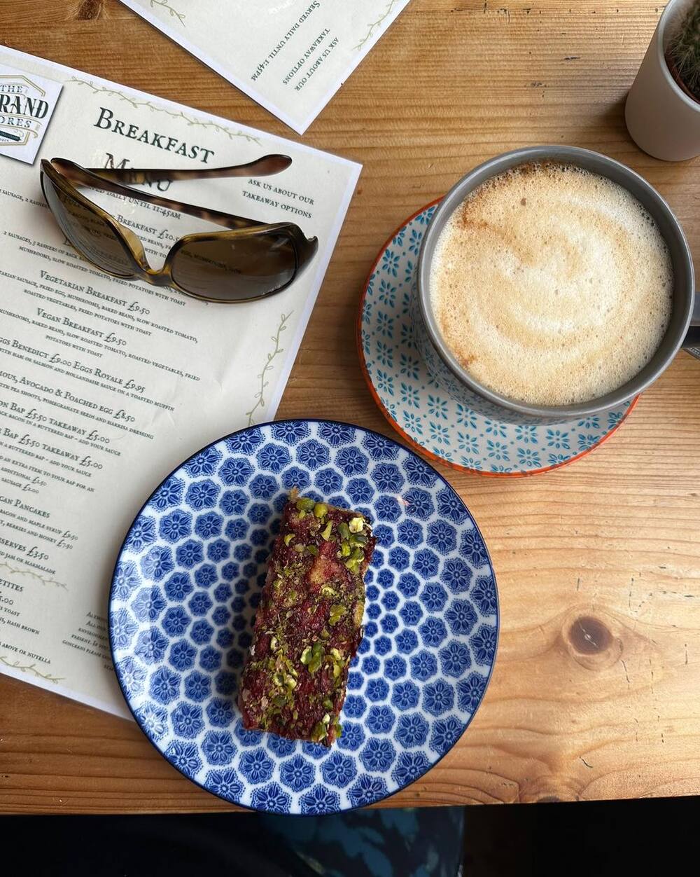 The Strand Culmstock coffee and cake