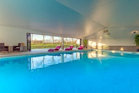 Fuzzy Orchard - The indoor heated pool is all yours for the whole of your stay
