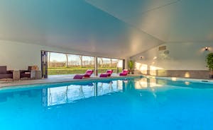 Fuzzy Orchard - The indoor heated pool is all yours for the whole of your stay