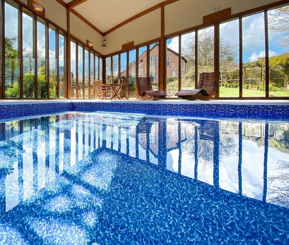 Newly renovated indoor heated swimming pool 