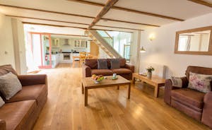 Pipits Retreat, Stonehayes Farm - A calm and uncluttered space with French doors that you can throw wide open on warmer days