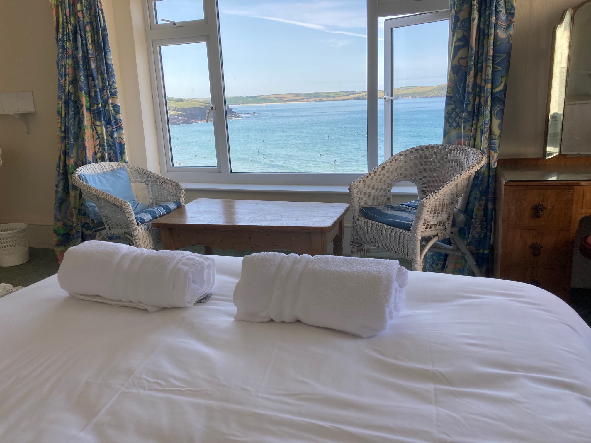 An image of 'Trevose View, New Polzeath', Cornwall