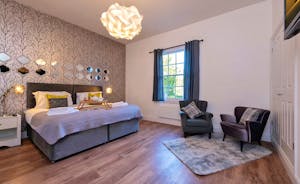 Pitmaston House - Bedroom 8 is on the ground floor and has an en suite shower room