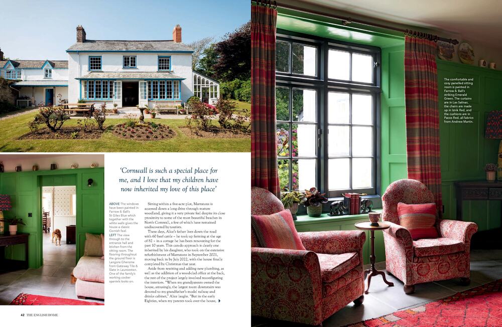 The English Home magazine page 42/43