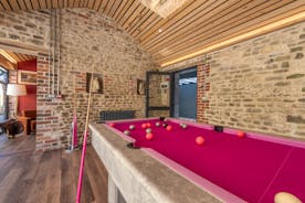 Tickety-Boo - Got to love that pink pool table!