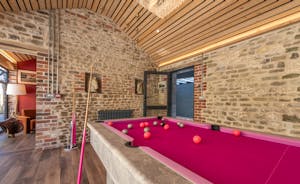 Tickety-Boo - Got to love that pink pool table!