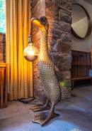 Let there be light large duck floor standing  lamp great talking point Monnow Valley Studios www.bhhl.co.uk