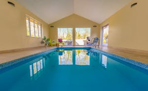 Cockercombe - The indoor pool is exclusively yours for the whole of your stay