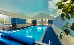 Crowcombe: The indoor pool is all yours for the whole of your stay