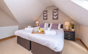 Crowcombe: Bedroom 5 is on the first floor and has an ensuite shower room