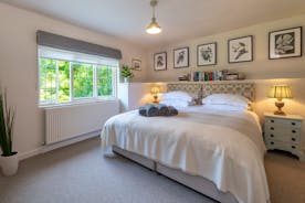 Babblebrook - Bedroom 3 has a super king bed