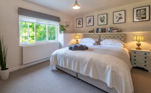 Babblebrook - Bedroom 3 has a super king bed