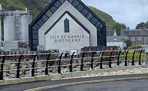 Harris Distillery linked with Hamarsay House.