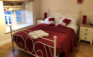 Peaks Grange - Bedroom 6 is on the first floor in Casper's and has a double bed