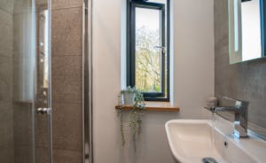Teds Place -  The ensuite shower room for Bedroom 1 