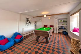 Pound Farm - Have a pool challenge in the games room