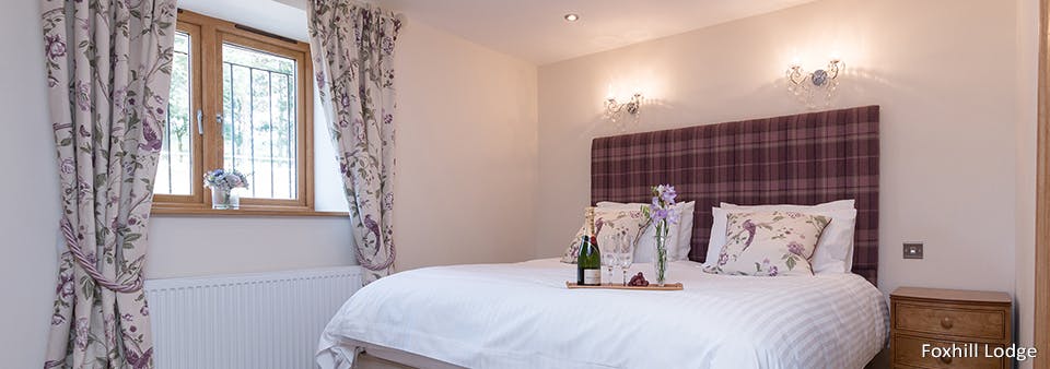 Luxury Bedroom at Foxhill Lodge