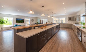 Inwood Farmhouse - The kitchen area is spacious and very well equipped