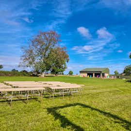 Wedding ceremony area  Wedding ceremony area