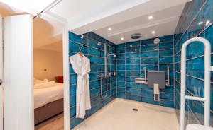 Shires - The access friendly en suite wet room for Bedroom 4