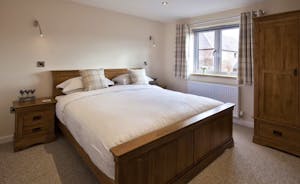 Quantock Barns - The Wagon House: Bedroom 2 has a super king bed and an ensuite bathroom