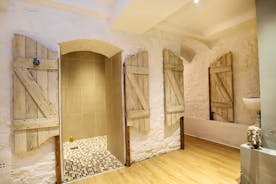 Sandfield House - The cellar has been converted into a sauna room with a shower and WC