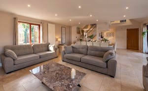 Thorncombe: A calm and spacious open plan living space for your large group to spend time together