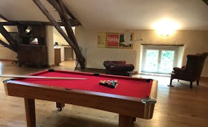 Top Floor - plenty of space for a game of pool