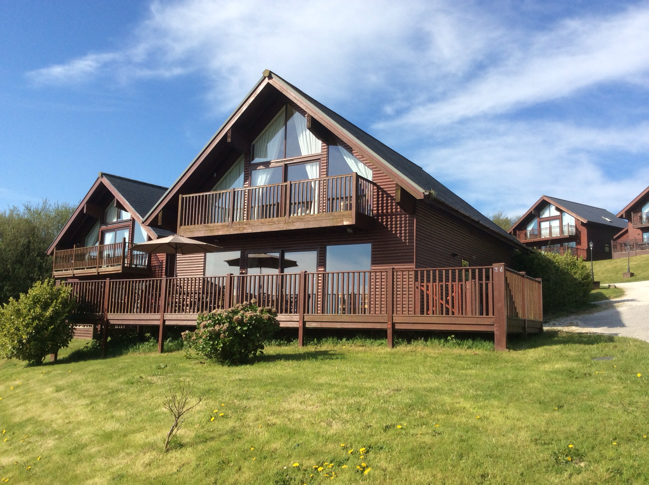 Lodge 36, Retallack Resort & Spa, nr Padstow 4 bedroom Lodge Holiday Rental in Cornwall