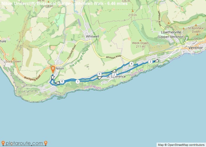 Niton Undercliff Drive walk
