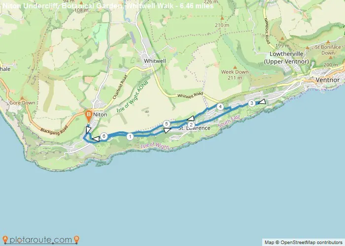 Niton Undercliff Drive walk