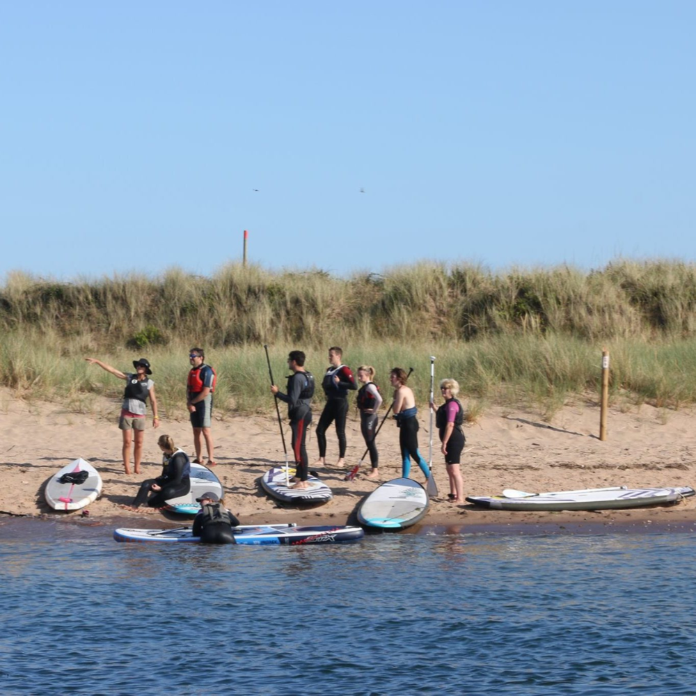 Paddleboarding at Edge Watersports