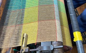 Beautiful patterns of Harris Tweed made from pure Harris wool.