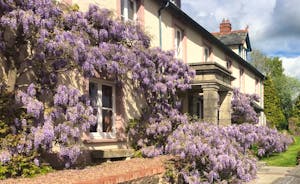 Hurstone: Come to this wisteria clad country house for large group holidays in Somerset 