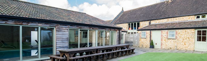 Beaverbrook front courtyard.