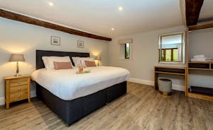 Kingshay Barton - Bedroom 6 (Moultons) sleeps 2 with room for an extra guest bed suitable for a child aged 8 years or under (charged)
