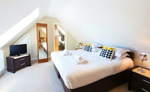 Ramscombe - Bedroom 6 is on the first floor and has an en suite shower room