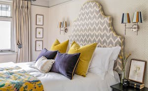 Duxhams: Bedroom 3 - stylish and well co-ordinated