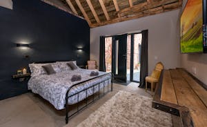 Boogie Barn: Bedrooms 1-8 are to either side of the main courtyard and have king size beds