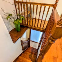 Stairs to upstairs bedrooms  Stairs to upstairs bedrooms