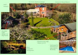 Arethusa Cottage Site (drone photo)