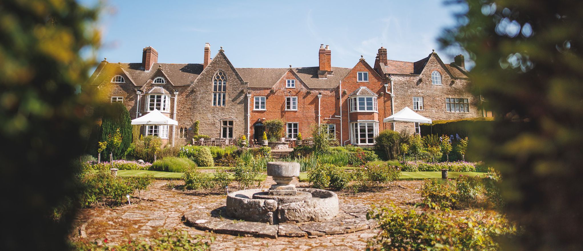 Bowley Hall at Christmas