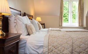 The Old Rectory - Classic styling in the Elizabeth Alford bedroom - part of the Alford Suite