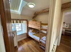 Peaks Grange - Bedroom 9 is in Frank's and has bunk beds
